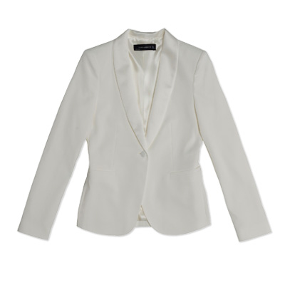 zara white tuxedo blazer