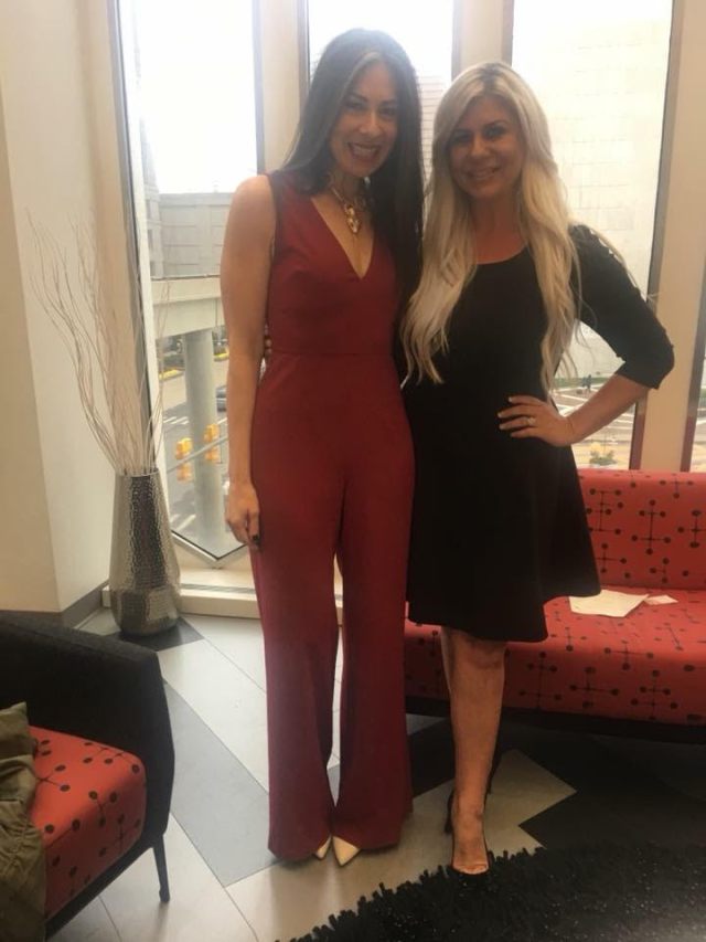 Shannon Lazovski and Stacy London at FashionSpeak 2107