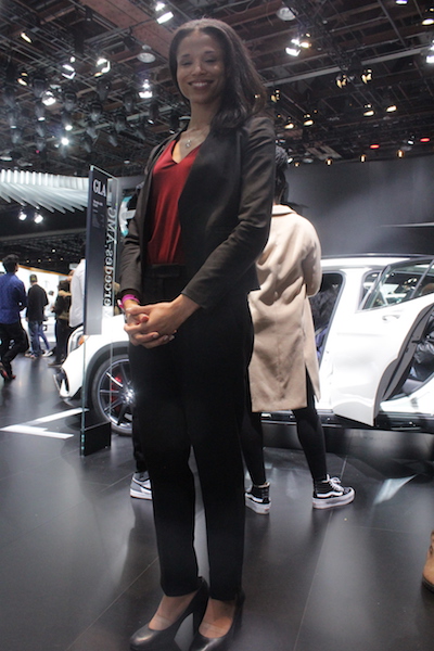 Mercedes Product Specialist Burgundy Top Black Blazer