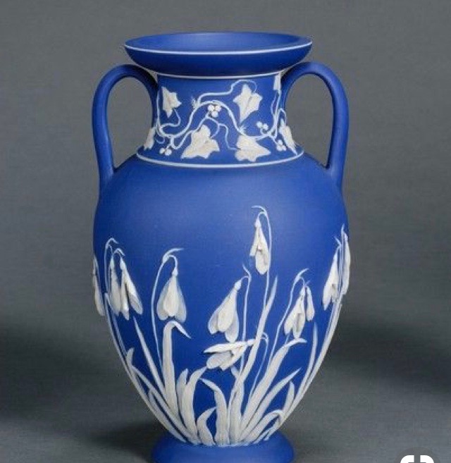 blue vase